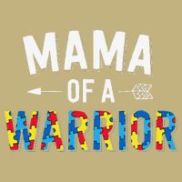 Mama Of A Warrior Family Mom World Autism Awareness Day Cooling Performance Crew T-Shirt