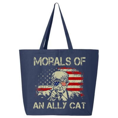 Morals Of An Ally Cat Trump Biden Debate 25L Jumbo Tote