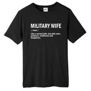 Military Or Army Wife / Proud Definition Great Gift Tall Fusion ChromaSoft Performance T-Shirt