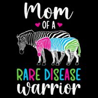 Mom Of A Rare Disease Warrior Mom Rare Disease Awareness Backpack