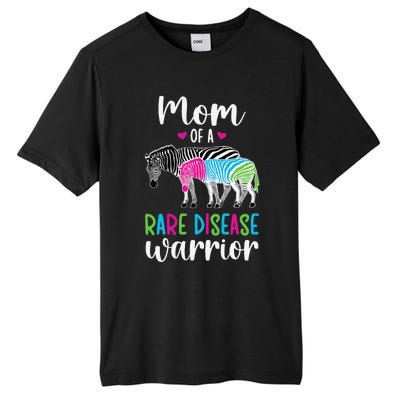 Mom Of A Rare Disease Warrior Mom Rare Disease Awareness Tall Fusion ChromaSoft Performance T-Shirt