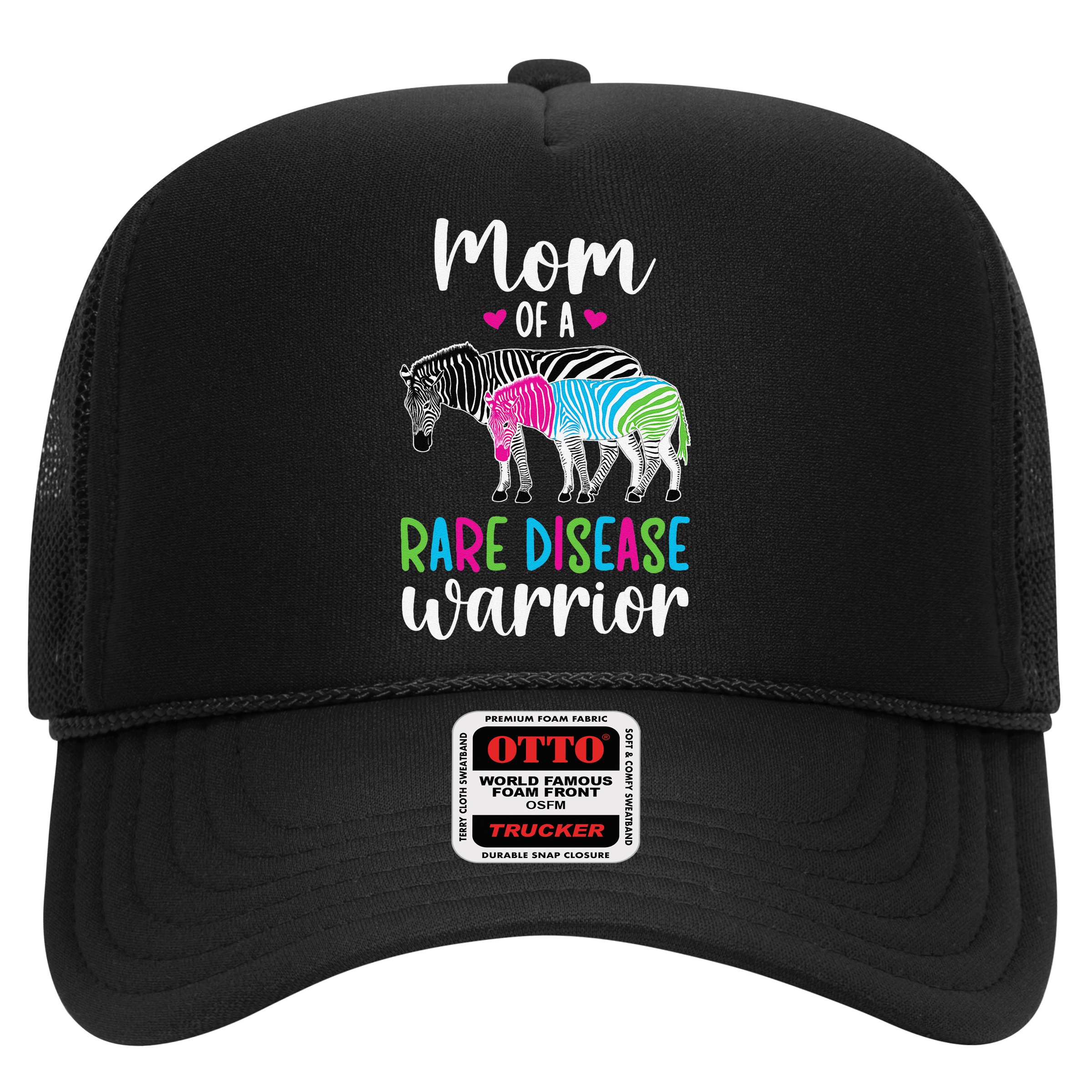 Mom Of A Rare Disease Warrior Mom Rare Disease Awareness Hat