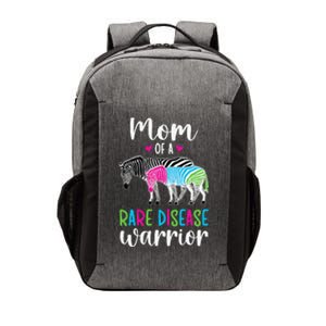 Mom Of A Rare Disease Warrior Mom Rare Disease Awareness Vector Backpack