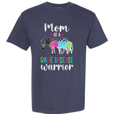 Mom Of A Rare Disease Warrior Mom Rare Disease Awareness Garment-Dyed Heavyweight T-Shirt