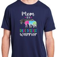 Mom Of A Rare Disease Warrior Mom Rare Disease Awareness Adult ChromaSoft Performance T-Shirt