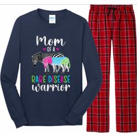 Mom Of A Rare Disease Warrior Mom Rare Disease Awareness Long Sleeve Pajama Set