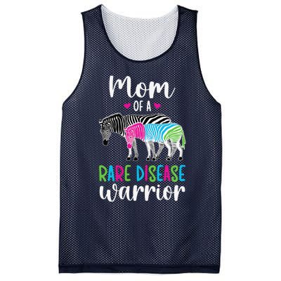 Mom Of A Rare Disease Warrior Mom Rare Disease Awareness Mesh Reversible Basketball Jersey Tank