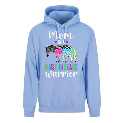 Mom Of A Rare Disease Warrior Mom Rare Disease Awareness Unisex Surf Hoodie