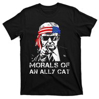 Morals Of An Ally Cat Trump Biden Debate T-Shirt