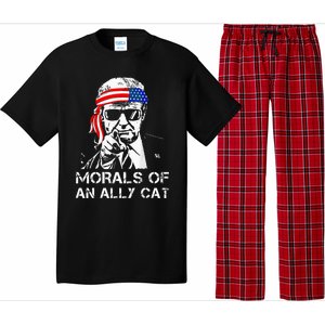 Morals Of An Ally Cat Trump Biden Debate Pajama Set