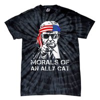 Morals Of An Ally Cat Trump Biden Debate Tie-Dye T-Shirt