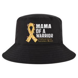 Mama Of A Warrior Hood Cancer Awareness Gift Cool Comfort Performance Bucket Hat