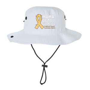 Mama Of A Warrior Hood Cancer Awareness Gift Legacy Cool Fit Booney Bucket Hat