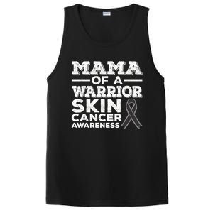 Mama Of A Warrior Skin Cancer Awareness Mom Gift PosiCharge Competitor Tank