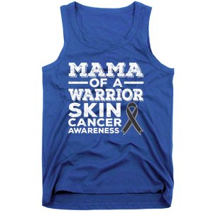 Mama Of A Warrior Skin Cancer Awareness Mom Gift Tank Top