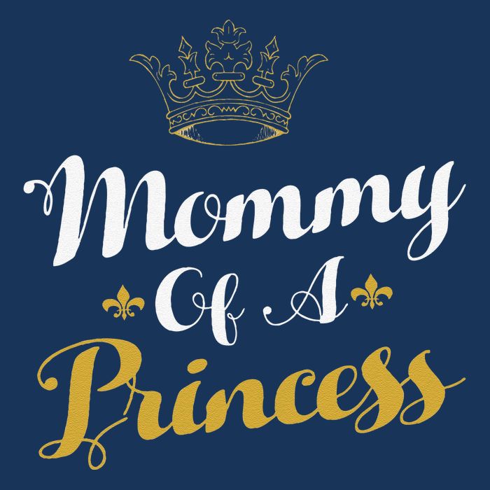 Mommy Of A Princess Daughter Mothers Day For Mom 16 in Basic Backpack