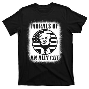 Morals Of An Ally Cat Trump Biden Debate T-Shirt