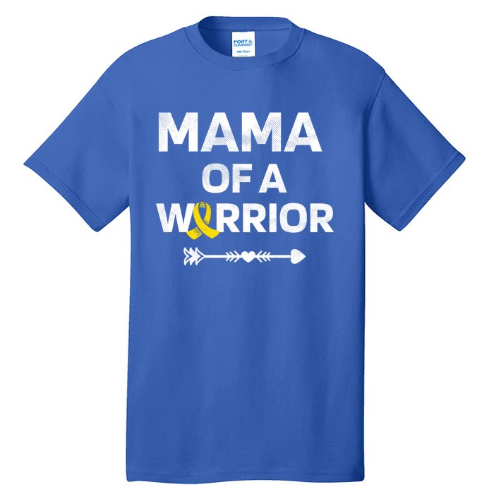 Mama Of A Warrior Dipg Awareness Hood Cancer Warrior Great Gift Tall T-Shirt