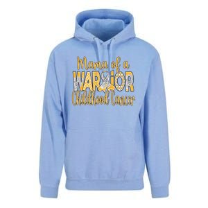 Mama Of A Warior Childhood Cancer Unisex Surf Hoodie