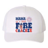 Mama Of A Little Firecracker Family Matching 4th Of July Yupoong Adult 5-Panel Trucker Hat