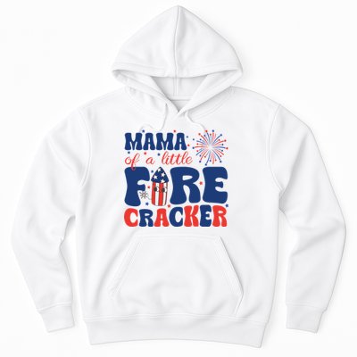 Mama Of A Little Firecracker Family Matching 4th Of July Hoodie