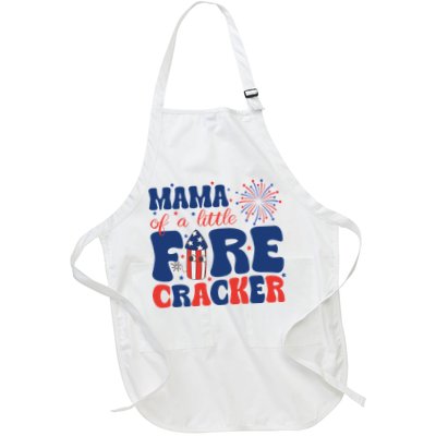 Mama Of A Little Firecracker Family Matching 4th Of July Apron