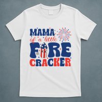 Mama Of A Little Firecracker Family Matching 4th Of July T-Shirt