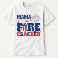 Mama Of A Little Firecracker Family Matching 4th Of July Tall T-Shirt