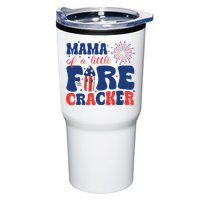 Mama Of A Little Firecracker Family Matching 4th Of July Tumbler