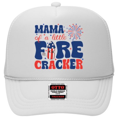 Mama Of A Little Firecracker Family Matching 4th Of July Trucker Hat