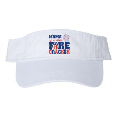 Mama Of A Little Firecracker Family Matching 4th Of July Visor