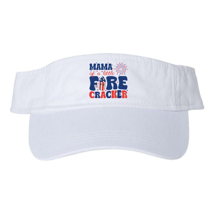 Mama Of A Little Firecracker Family Matching 4th Of July Visor