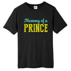 Mommy Of A Prince Funny Mothers Day Tall Fusion ChromaSoft Performance T-Shirt