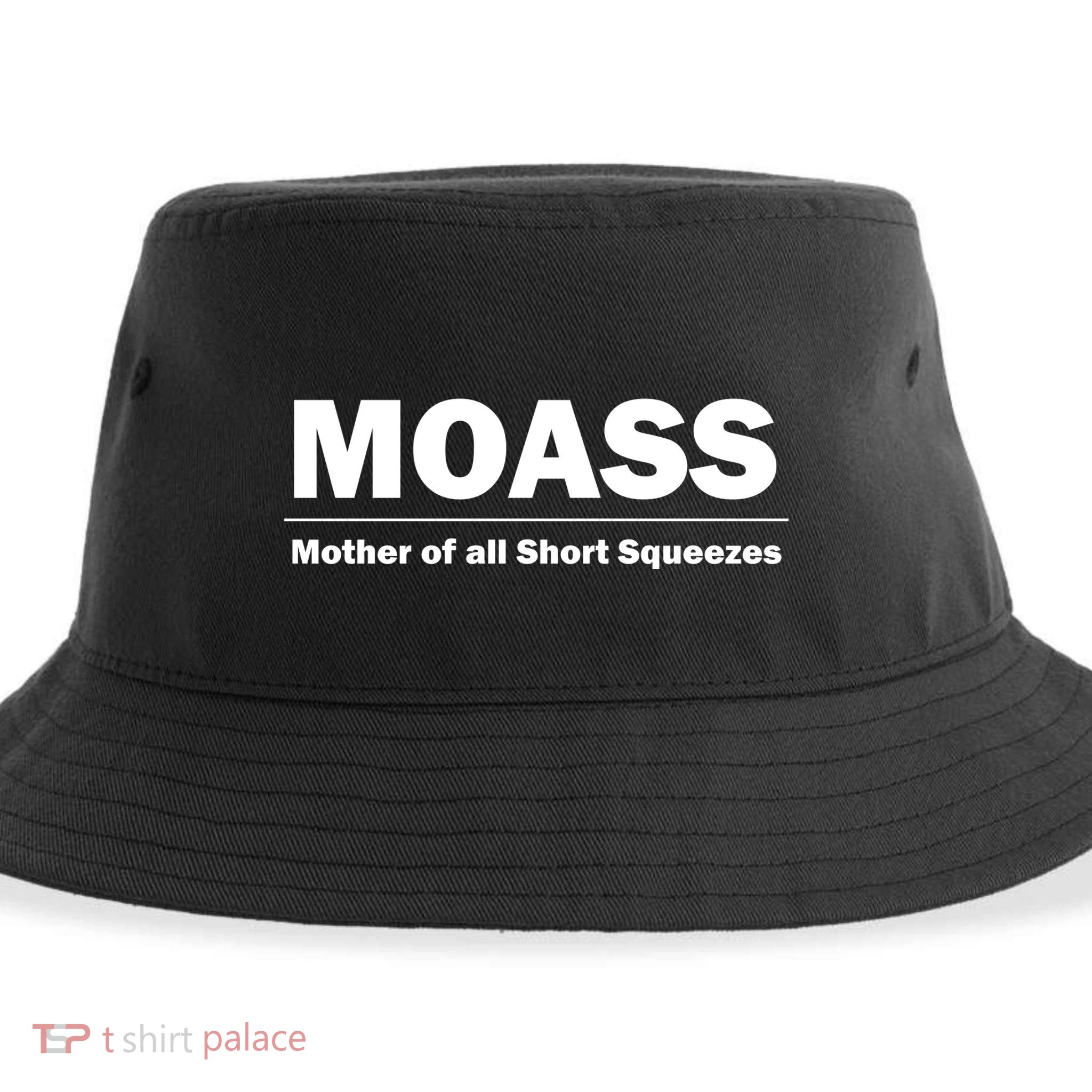 MOASS Mother of all Short Squeezes Sustainable Bucket Hat
