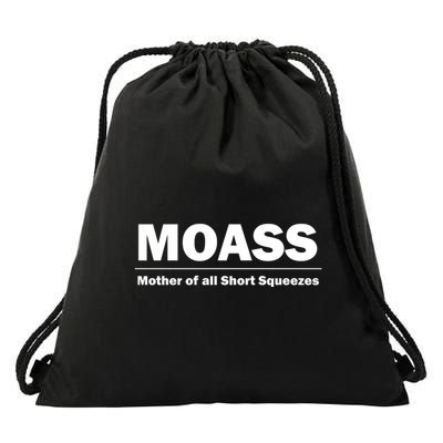 MOASS Mother of all Short Squeezes Drawstring Bag