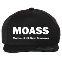 MOASS Mother of all Short Squeezes Wool Snapback Cap