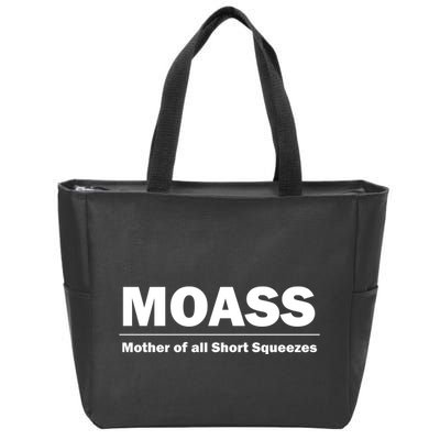 MOASS Mother of all Short Squeezes Zip Tote Bag