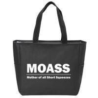 MOASS Mother of all Short Squeezes Zip Tote Bag