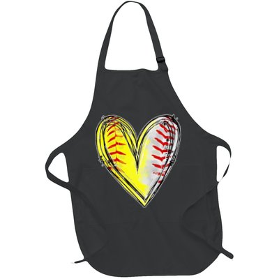 Mom Of Both Baseball Softball Mom Mothers Day Apron