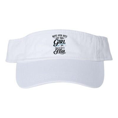 Move Over Boys Let This Girl Show You How To Fish Gift Gift Visor