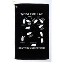 Man Over Board Manoeuvre Sailing Ship Sailor Golf Towel