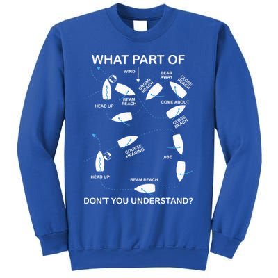 Man Over Board Manoeuvre Sailing Ship Sailor Sweatshirt