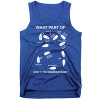 Man Over Board Manoeuvre Sailing Ship Sailor Tank Top