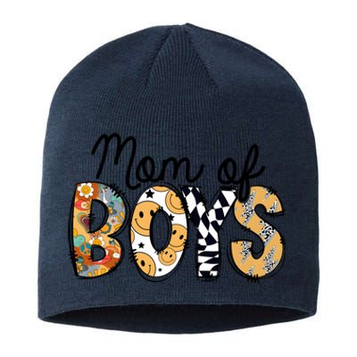 Mom Of Boy Leopard Mom Sustainable Beanie