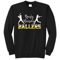 Mom Of Both Baseball Son Softball Daughter Sweatshirt