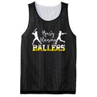 Mom Of Both Baseball Son Softball Daughter Mesh Reversible Basketball Jersey Tank