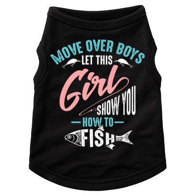 Move Over Boys Let This Girl Show You How To Fish Gift Doggie Tank