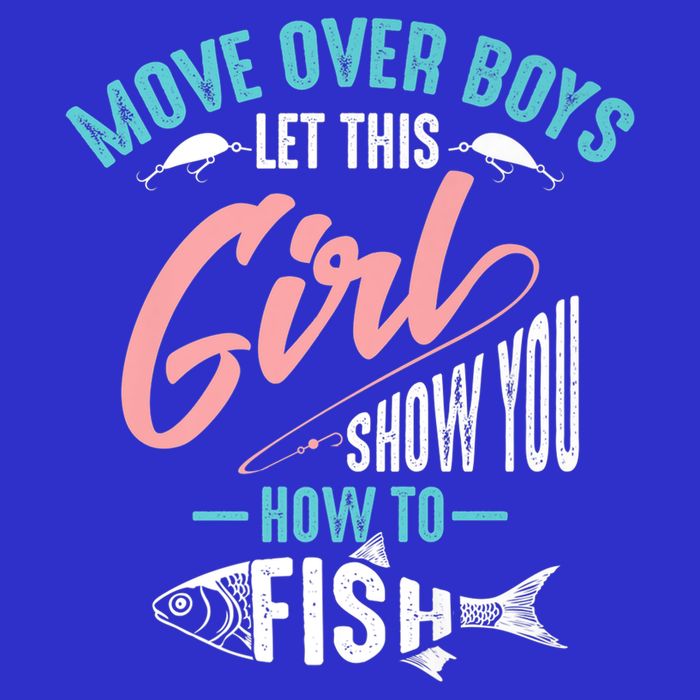 Move Over Boys Let This Girl Show You How To Fish Gift Bag
