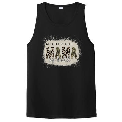 Mama Of Both Bleached & Dirt Mama Of Both Camo PosiCharge Competitor Tank