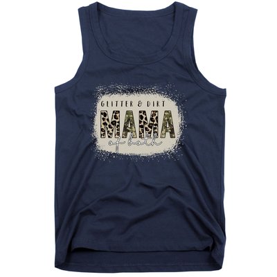 Mama Of Both Bleached & Dirt Mama Of Both Camo Tank Top